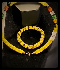 Necklace and bracelet